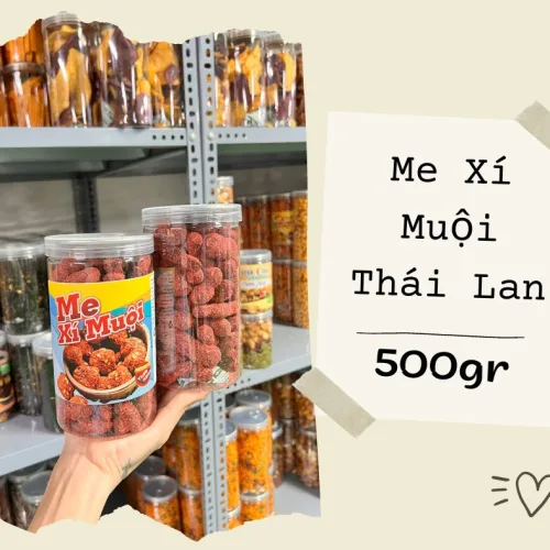 Me Xí Muội Thái Lan Thơm Ngon 500g Hộp
