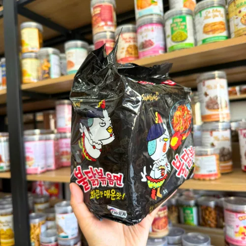 Mì Gà Cay Samyang - Mì Cay Hàn Quốc 5 Gói
