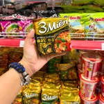 Mì Gói 3 MIỀN GOLD Bắc Bộ Tôm Sú Chua Cay 75g