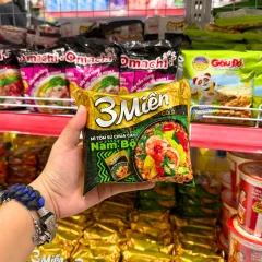 Mì Gói 3 MIỀN GOLD Nam Bộ Tôm Sú Chua Cay 75g