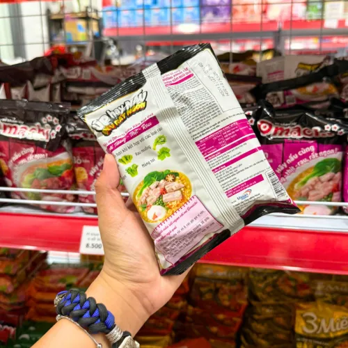 Mì Khoai Tây OMACHI Hương Vị Sườn Hầm Ngũ Quả 80g