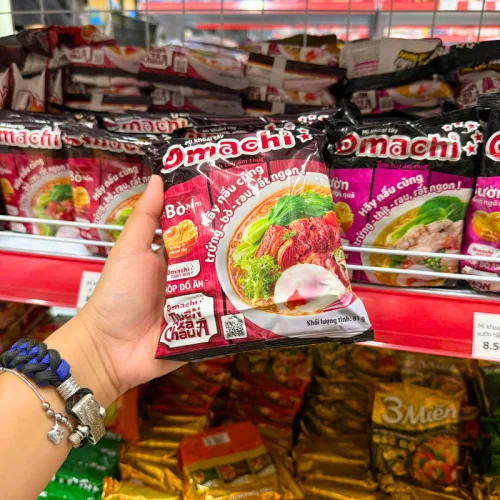 Mì Khoai Tây OMACHI Hương Vị Xốt Bò Hầm 80g