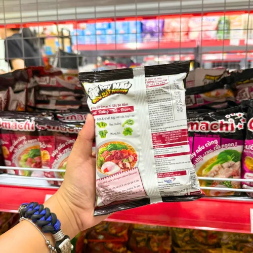 Mì Khoai Tây OMACHI Hương Vị Xốt Bò Hầm 80g