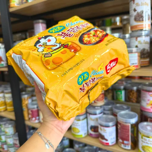 Mì Samyang Gà Vàng - Mì Phô Mai Hàn Quốc Samyang 5 Gói