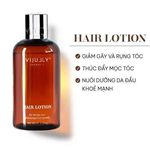 Mở khóa bí mật để có mái tóc chắc khỏe hơn với Hair Lotion ViJully