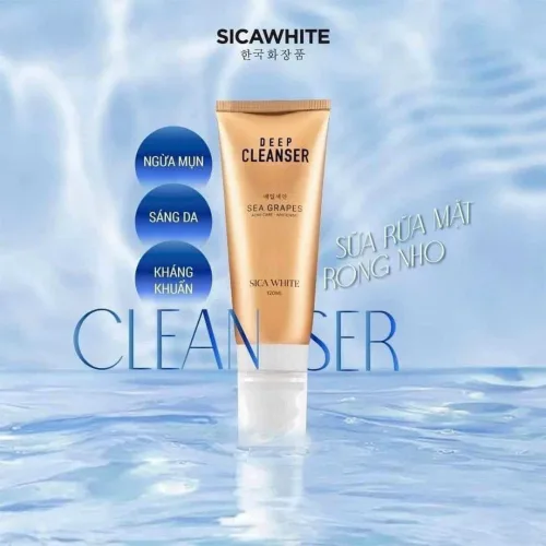 Mỗi sáng thức giấc cùng  sữa rửa mặt SiCa White