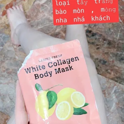 Một lần tắm trắng tại gia tốn có 25k với Ủ trắng chanh