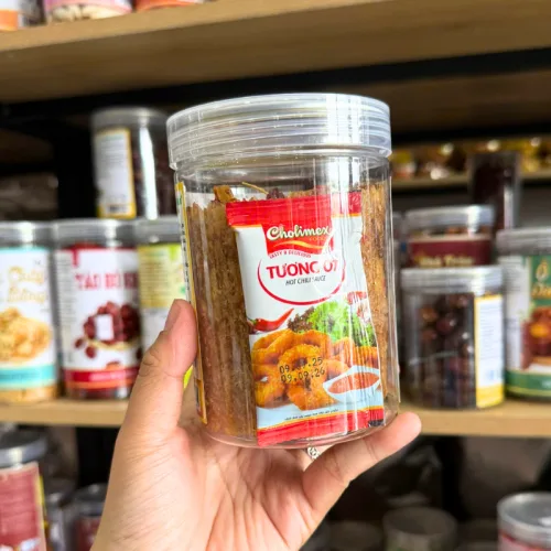 Mực Cán Tẩm Vị Thơm Ngon 200g Hộp Pet