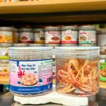 Mực Ống Xé Sợi Sấy Khô (Mực Dừa) Mini 100g - Hộp Pet