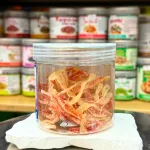Mực Ống Xé Sợi Sấy Khô (Mực Dừa) Mini 100g - Hộp Pet