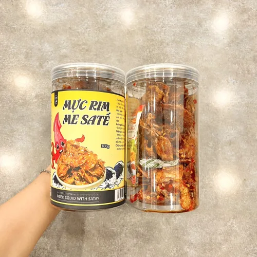 Mực Rim Me Sa Tế Chuẩn Vị 300g Hộp