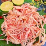 Mực ống Xé Sợi Sấy Khô 300g Hộp