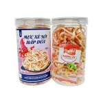 Mực Xé Sợi Hấp Dừa Thơm Ngon 250g Hộp