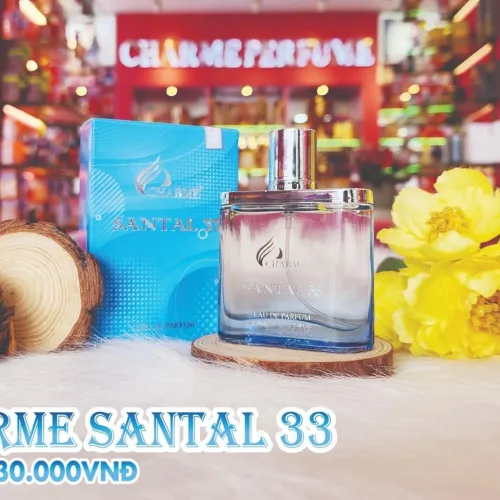 Mùi hương Charme Santal33 mang lại nét đặc trưng nổi bật