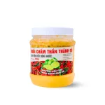 Muối Chấm Thơm Ngon 500g - Muối Chấm Thần Thánh Đỏ Chai Mặn Đều Dùng Được