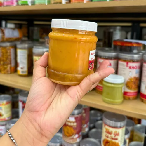 Muối Chấm Thơm Ngon 500g - Muối Chấm Thần Thánh Đỏ Chai Mặn Đều Dùng Được