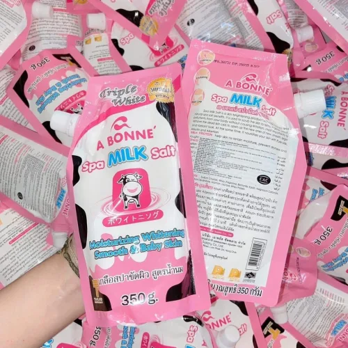 Muối Tắm Sữa Bò Tẩy Tế Bào Chết A Bonne Spa Milk Salt 350g Thái Lan