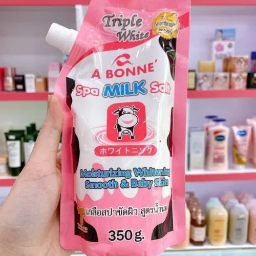Muối Tắm Sữa Bò Tẩy Tế Bào Chết A Bonne Spa Milk Salt 350g Thái Lan