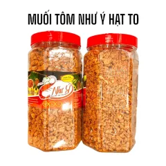 Muối Tôm Như Ý Hạt To Thơm Ngon Đậm Vị 400g Hộp