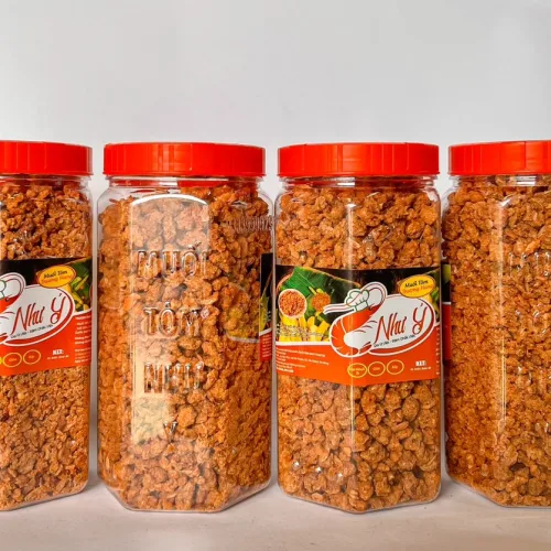 Muối Tôm Như Ý Hạt To Thơm Ngon Đậm Vị 400g Hộp