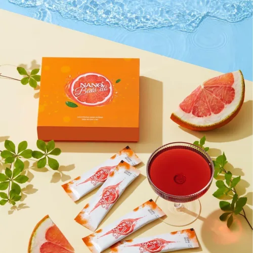 Muốn khoẻ đẹp mà không có thời gian tập thể thao thì dùng nước ép bưởi đỏ Hera
