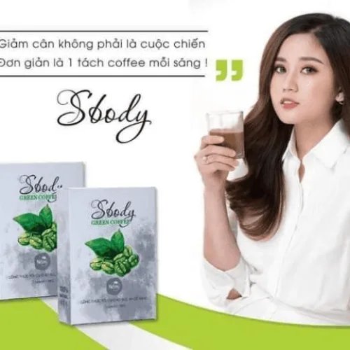 Nấm giảm cân SBody Green Coffee dạng bột chính hãng
