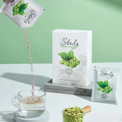 Nấm Giảm Cân Sbody Green Coffee Dạng Bột giảm  cân hiệu quả