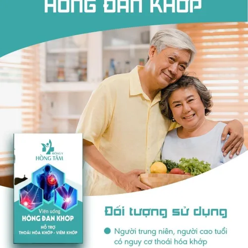 Ngay bây giờ bạn hãy bổ sung “dinh dưỡng” cho xương khớp cho ông bà, bố mẹ bằng viên uống hồng đan khớp