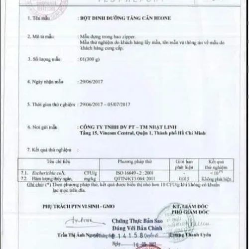 Ngũ Cốc Dinh Dưỡng Beone