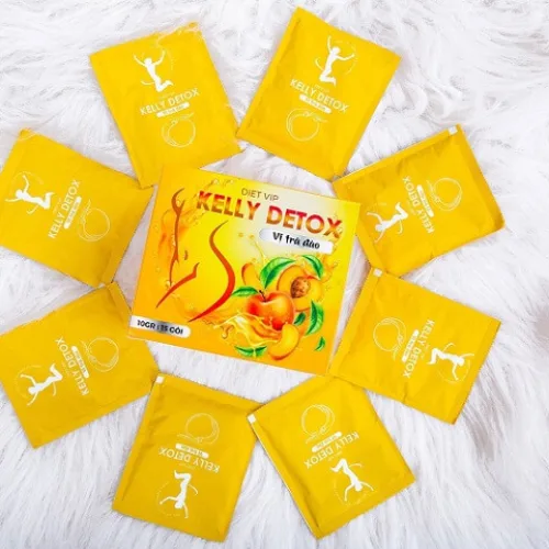 Nhà em ba đời béo phì – đến đời em dùng trà đào KELLY DETOX lại thon gọn quanh năm