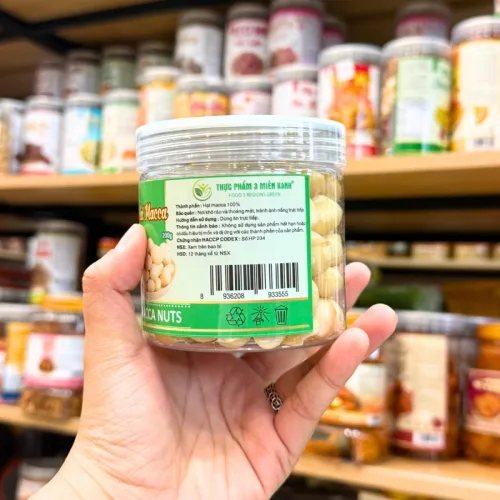 Nhân Macca Thơm Ngon 200g - Hũ Pet