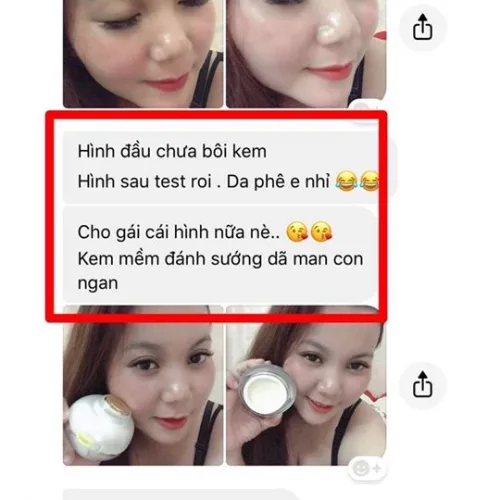 Nhìn Feedback Kem face Pháp mà mát lòng mát dạ quá !!!!