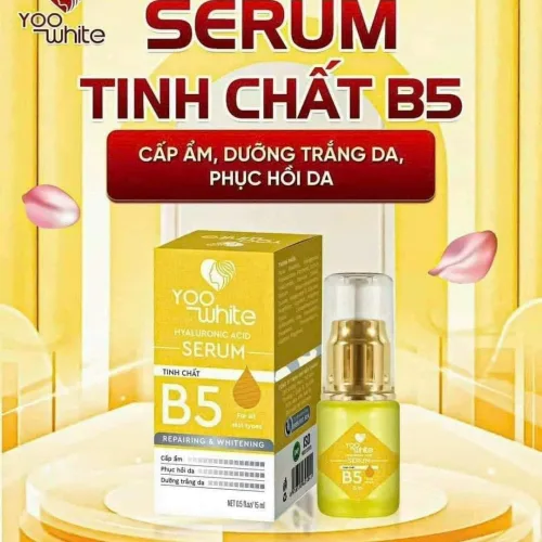 Nhờ 3 giọt tinh chất B5 mỗi ngày cung cấp dưỡng chất cho da khoẻ mạnh