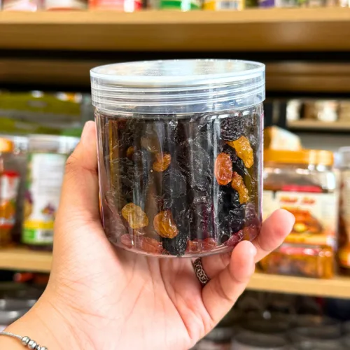 Nho Khô Chile 3 Màu Mini Thơm Ngon 250g - Hũ Pet
