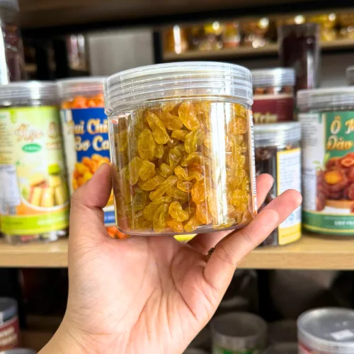 Nho Khô Nho Vàng Mini Thơm Ngon 250g - Hộp Pet