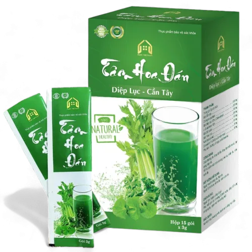 Những cách sử dụng Diệp Lục Cần Tây Tâm Hoa Đán