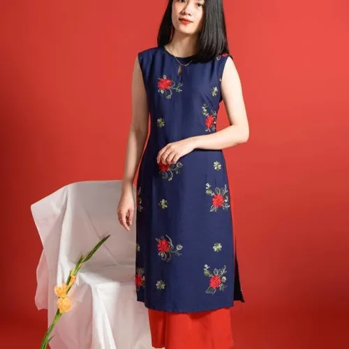 Những mẫu áo dài cách tân nữ đẹp và hot nhất năm 2021