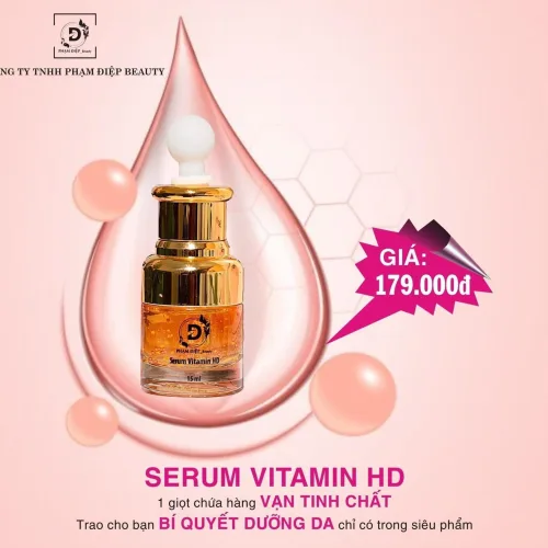Níu giữ độ tuổi thanh xuân với Serum vitamin HD