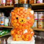 Nui Chiên Bơ Cay Thơm Ngon 330g - Hũ Gấu Lớn