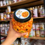 Nui Chiên Bơ Cay Thơm Ngon 330g - Hũ Gấu Lớn