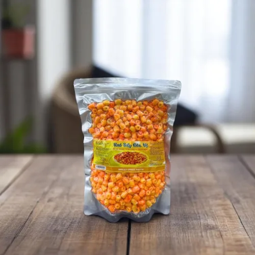 Nui Sấy Bơ Cay - Nui Sấy Gia Vị Thơm Ngon Túi Zip 500g