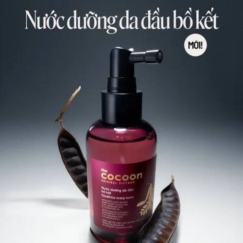 Nước Dưỡng Tóc Bồ Kết Cocoon Giảm Gàu Mượt Tóc 140ml