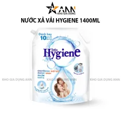 Nước Giặt Hygiene Hương Hoa Màu Trắng - Nước Giặt Quần Áo Đậm Đặc 1400ml