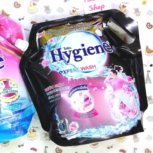 Nước Giặt Hygiene Hương Hoa - Nước Giặt Quần Áo Đậm Đặc 1800ml