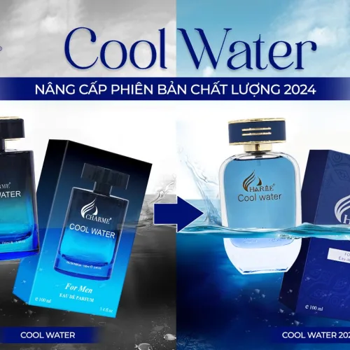 Nước Hoa Charme Cool Water Mùi Nam Phiên Bản Mới 100ml