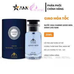 Nước Hoa Charme Good Men 25ml Mùi Nam Màu Xanh - Hương Thơm Nam Tính & Mạnh Mẽ