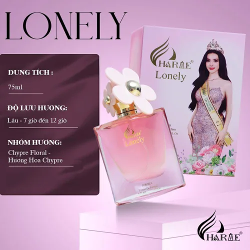 Nước Hoa Charme Lonely Mùi Nữ 75ml - Hương Hoa Ngọt Ngào