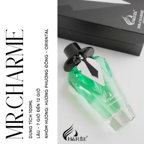 Nước Hoa Charme Perfume M.R Charme Dành Cho Nam 100ml Cao Cấp - Nước Hoa Mr Charme Hương Thơm Sang Trọng Nam Tính