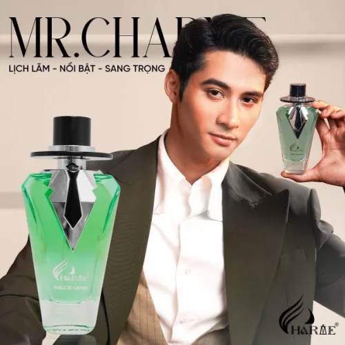 Nước Hoa Charme Perfume M.R Charme Dành Cho Nam 100ml Cao Cấp - Nước Hoa Mr Charme Hương Thơm Sang Trọng Nam Tính