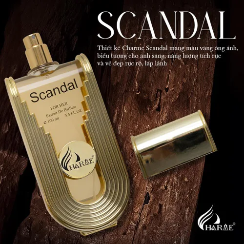 Nước Hoa Charme Scandal Mùi Nữ 100ml - Hương Sang Trọng Quyến Rũ